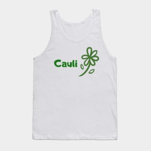 Cauliflower for Vegetarian, Vegan, Gardener gift, Vegetable gardener gift Tank Top